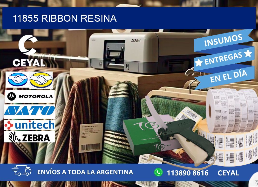 11855 ribbon resina