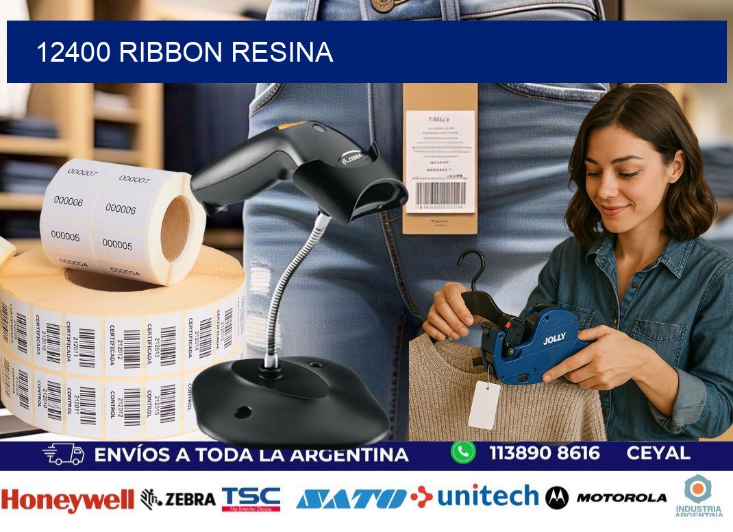 12400 ribbon resina