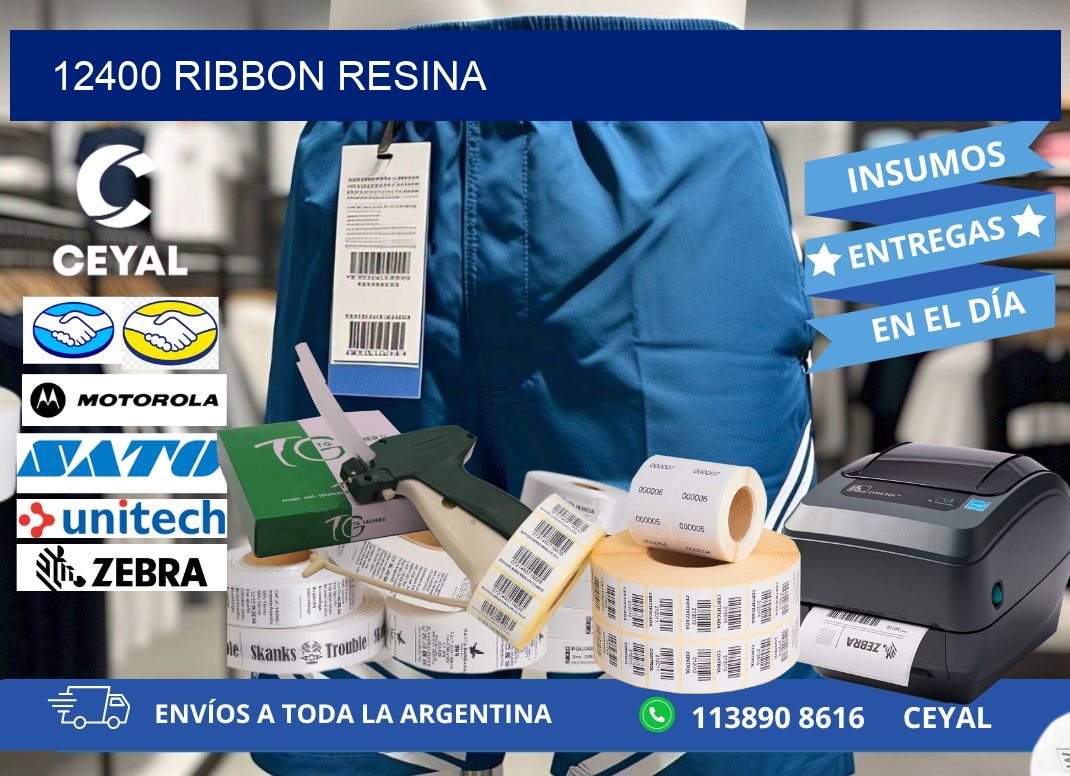 12400 ribbon resina