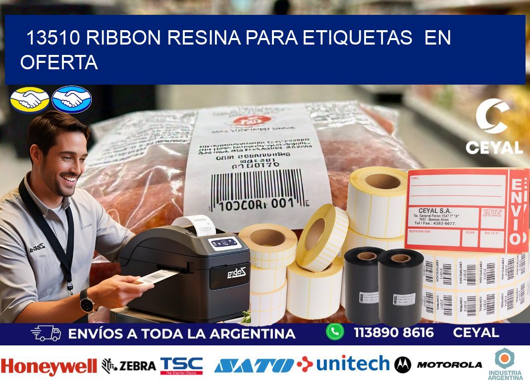 13510 ribbon resina para etiquetas en oferta