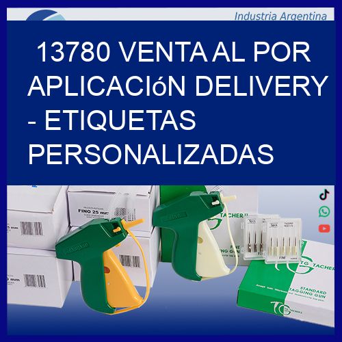 13780 Venta al Por Aplicación delivery - Etiquetas Personalizadas
