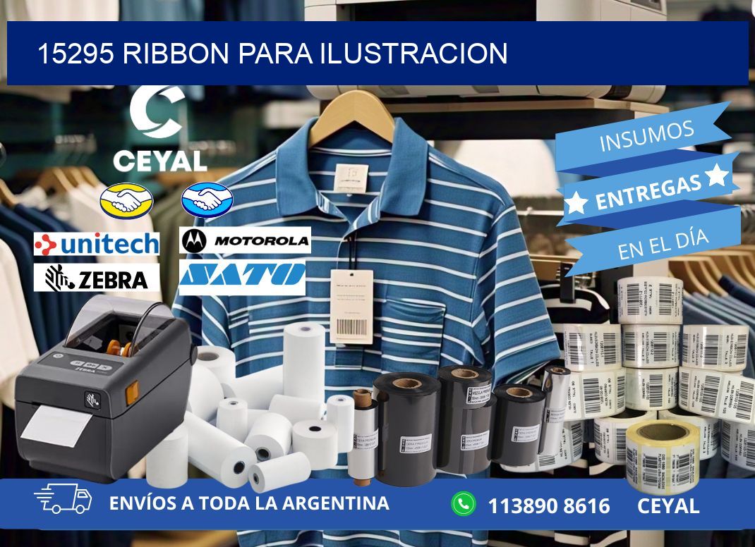 15295 ribbon para ilustracion