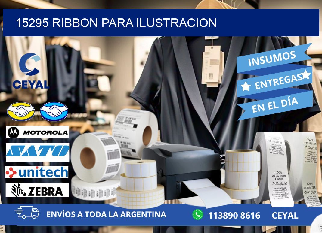 15295 ribbon para ilustracion