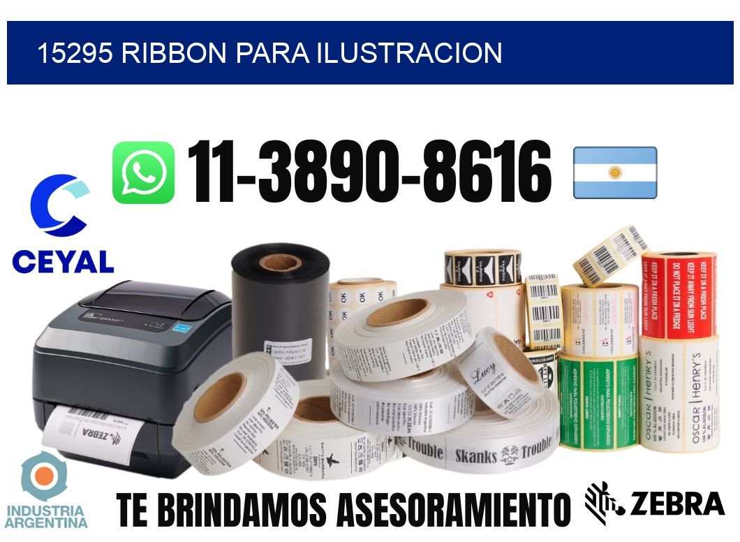 15295 ribbon para ilustracion