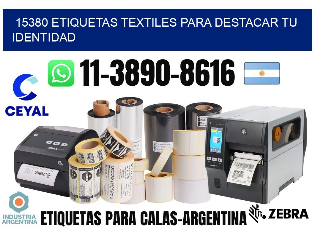 15380 Etiquetas textiles para destacar tu identidad