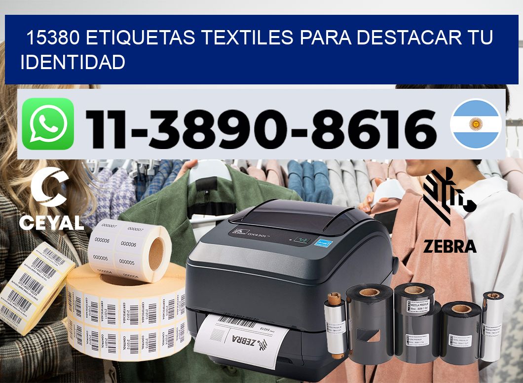 15380 Etiquetas textiles para destacar tu identidad