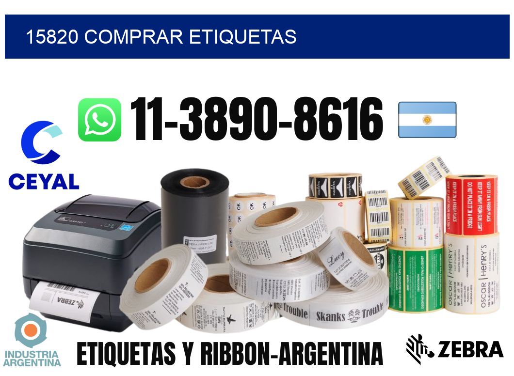 15820 comprar etiquetas