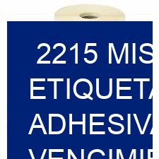 2215 mis etiquetas adhesivas vencimiento comida?