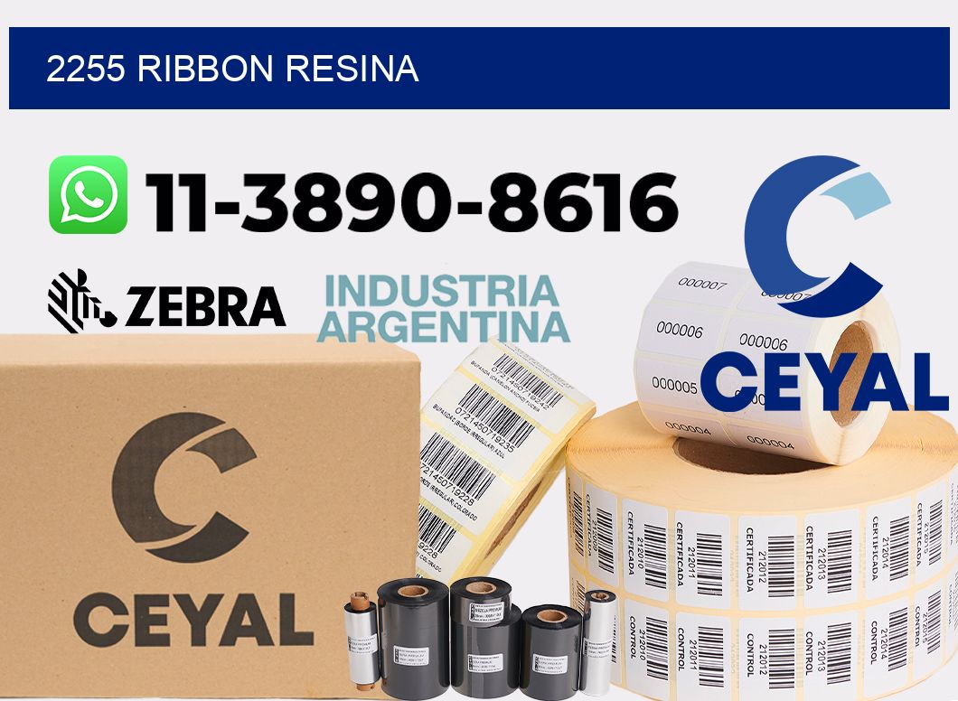 2255 ribbon resina