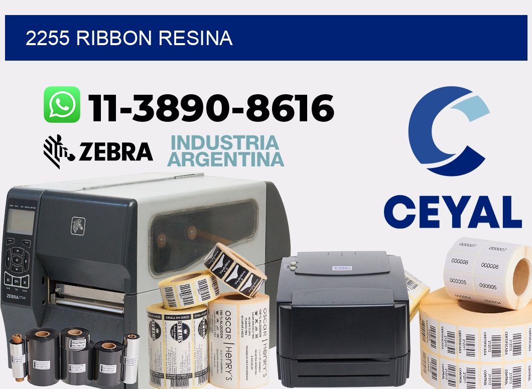 2255 ribbon resina