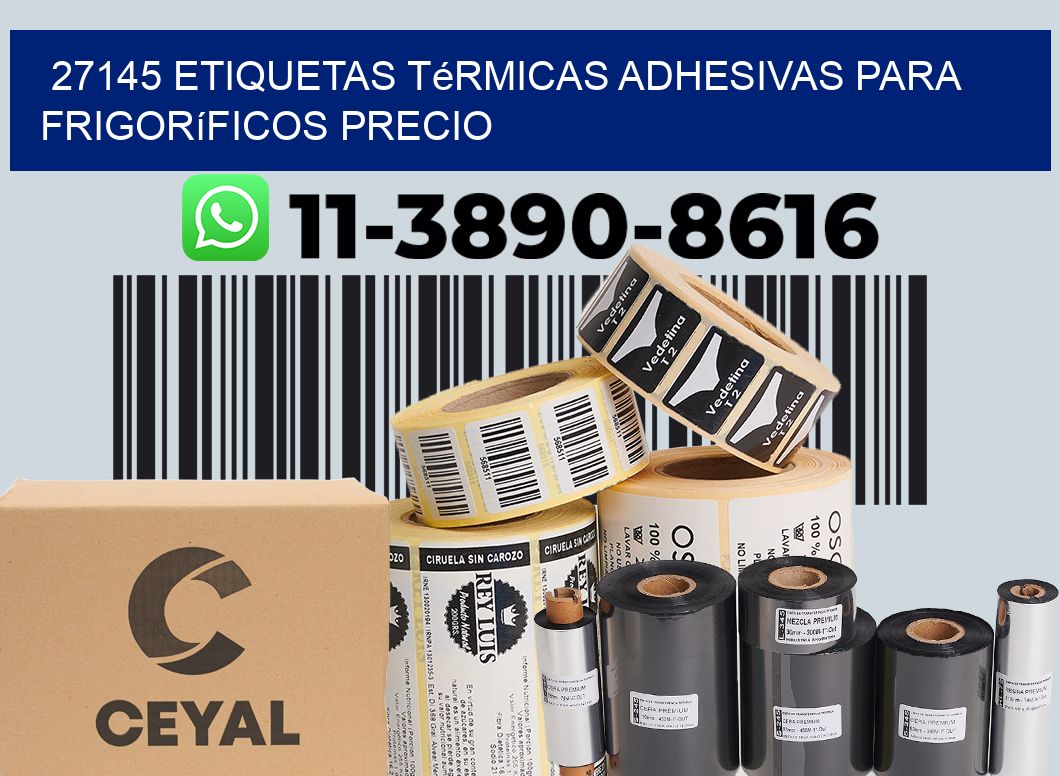 27145 etiquetas térmicas adhesivas para frigoríficos precio