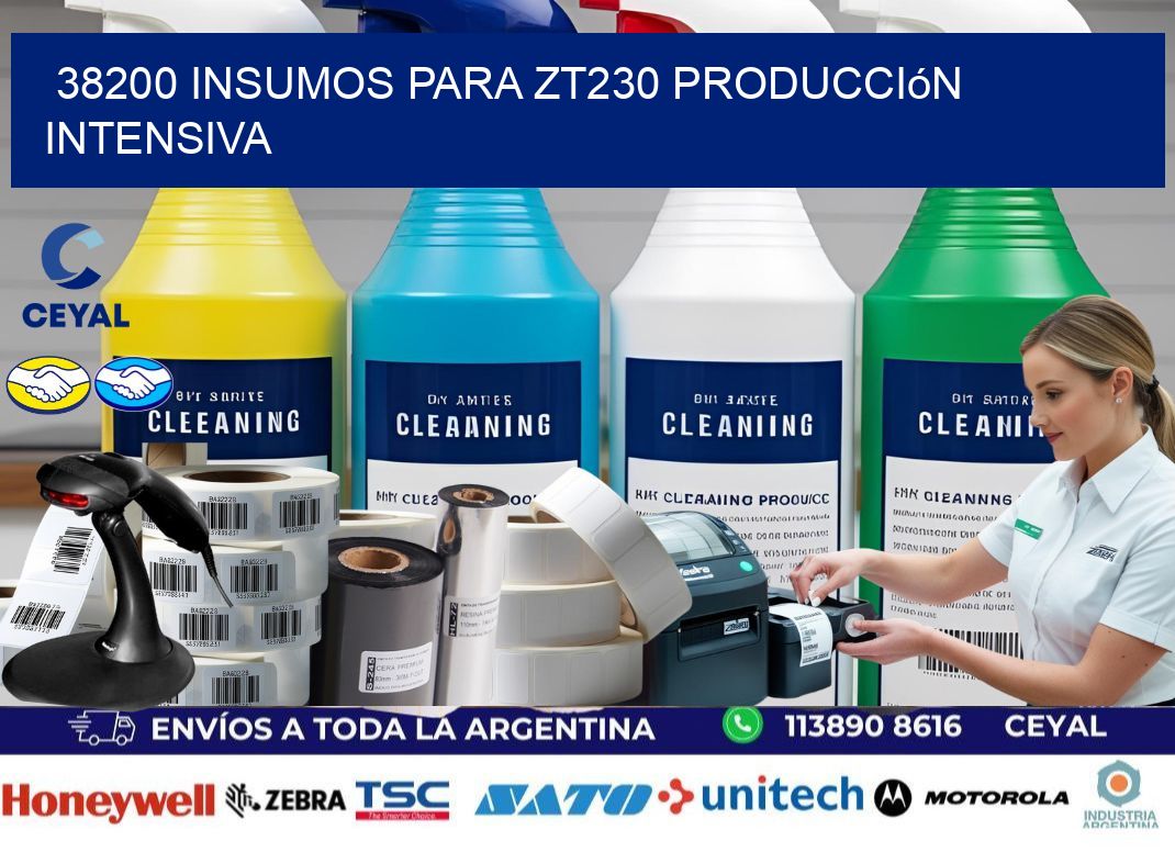 38200 insumos para zt230 producción intensiva