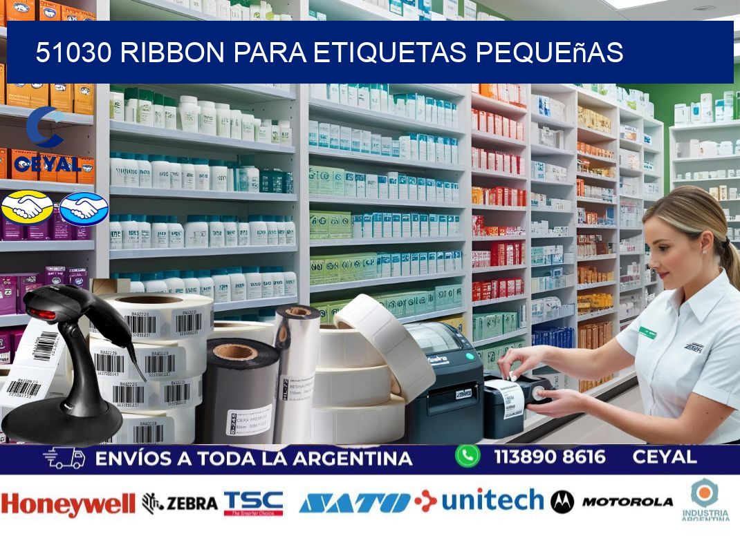 51030 ribbon para etiquetas pequeñas