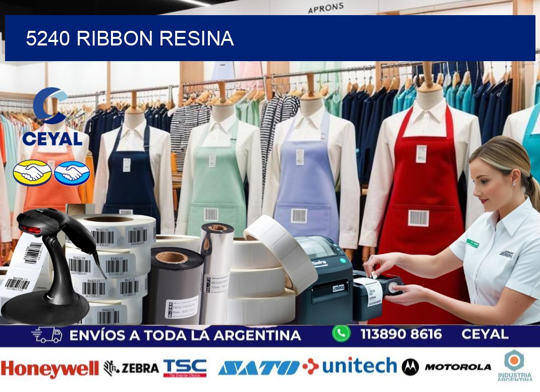 5240 ribbon resina