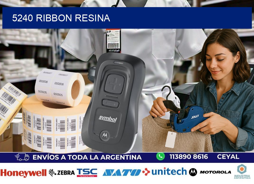 5240 ribbon resina