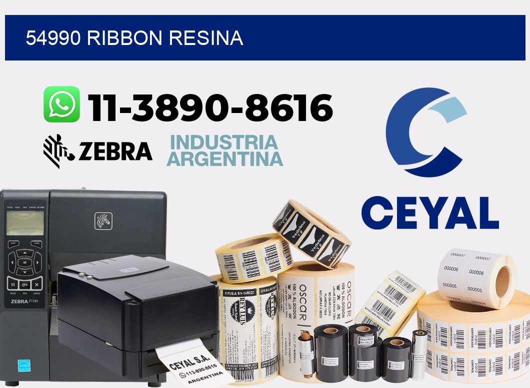 54990 ribbon resina