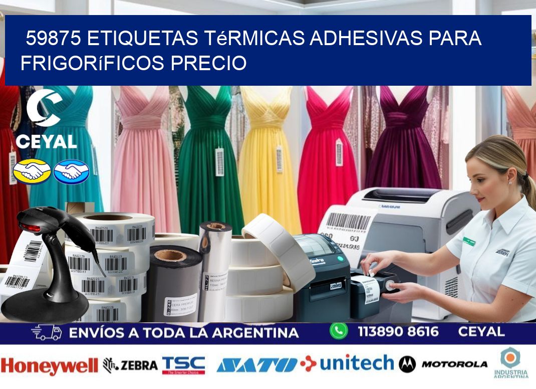 59875 etiquetas térmicas adhesivas para frigoríficos precio