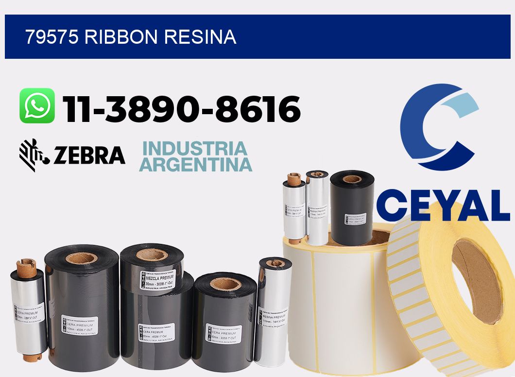 79575 ribbon resina