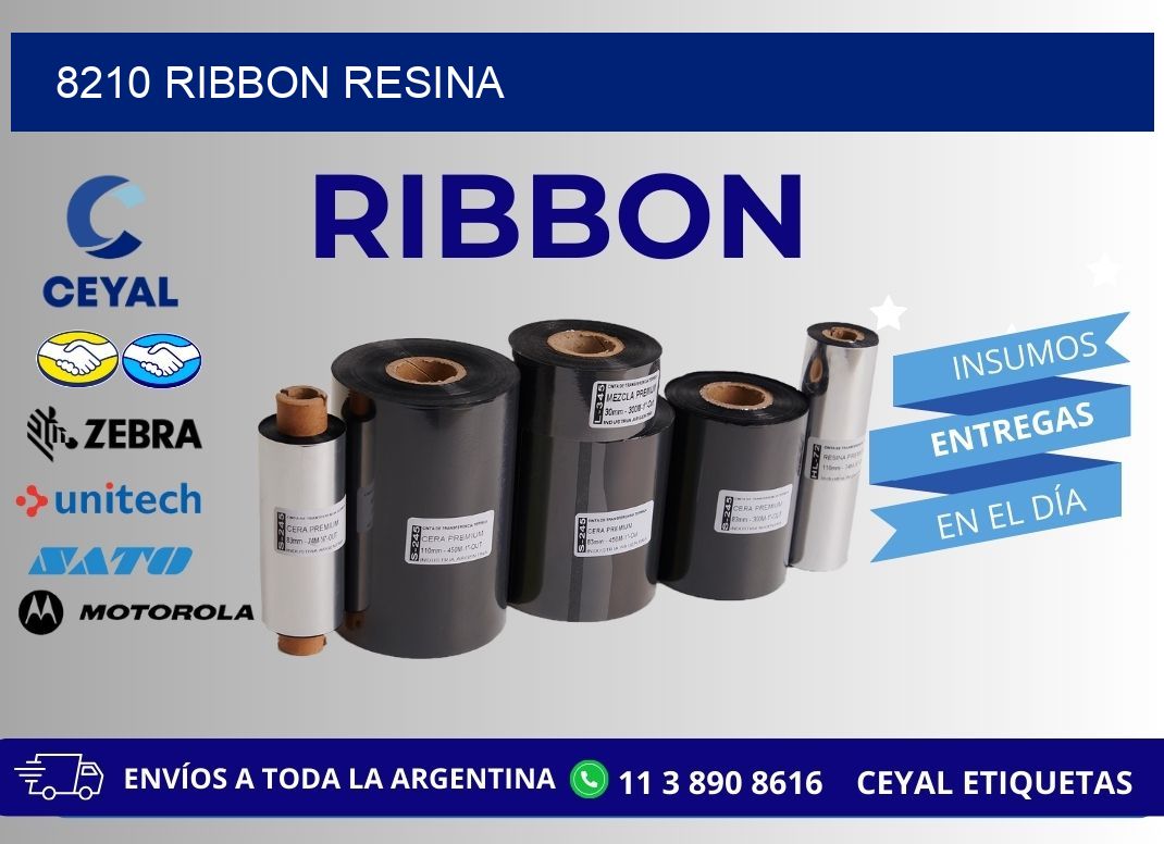 8210 ribbon resina