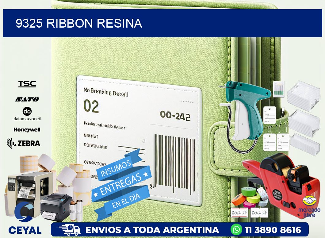 9325 ribbon resina