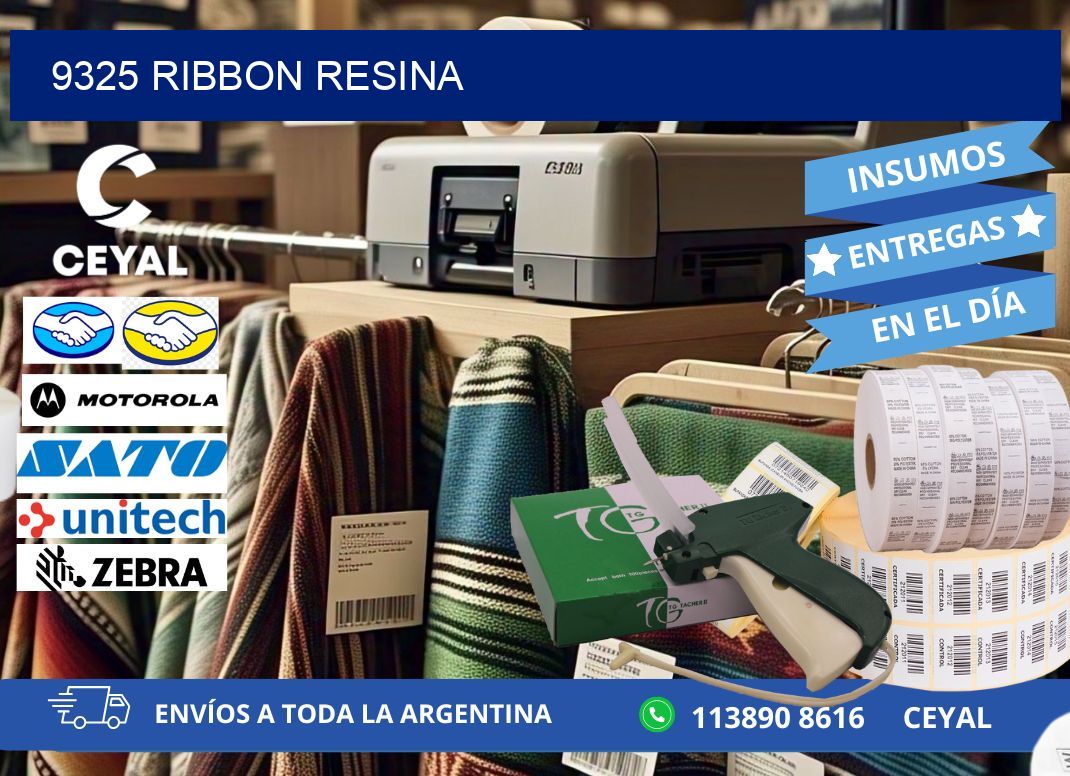 9325 ribbon resina