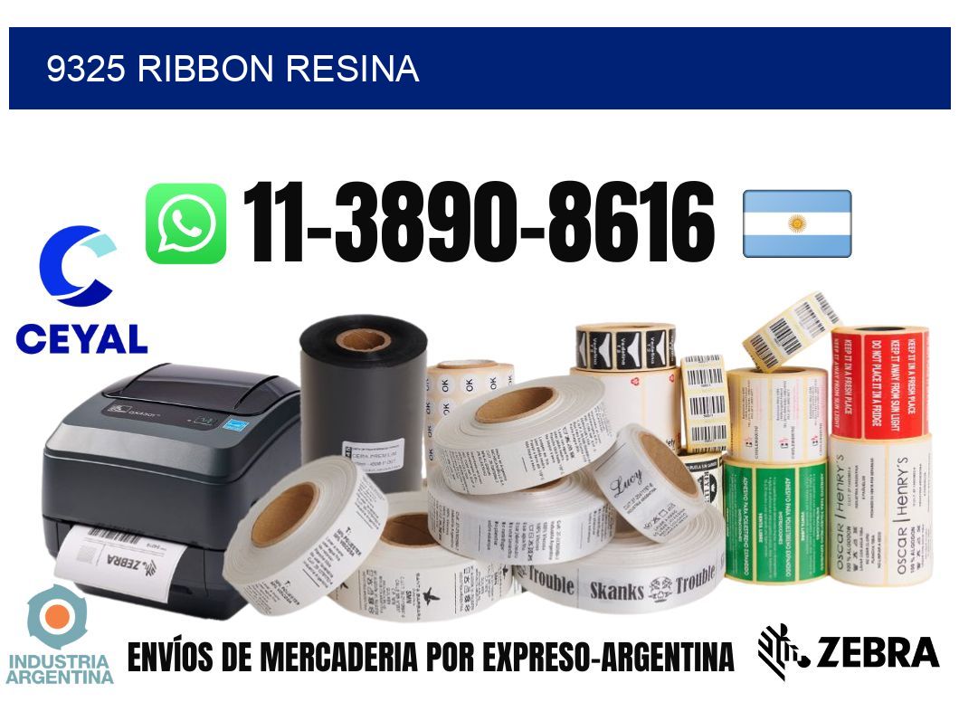 9325 ribbon resina