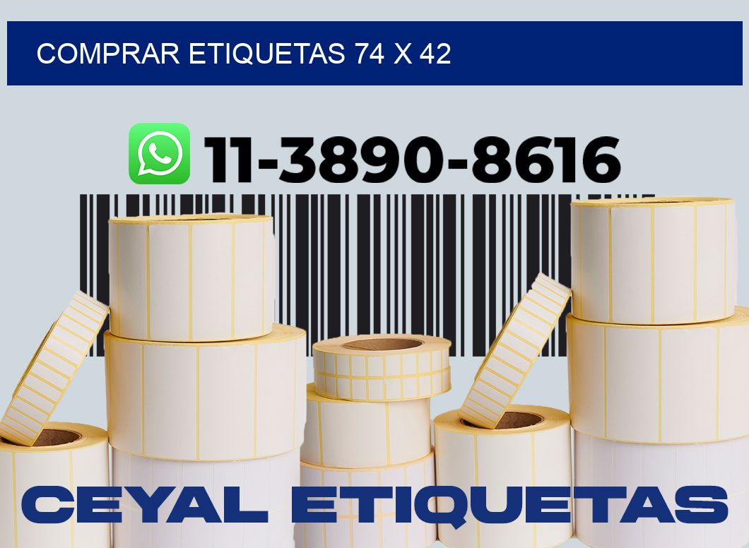 comprar etiquetas 74 x 42