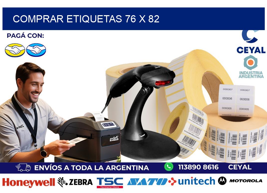 comprar etiquetas 76 x 82