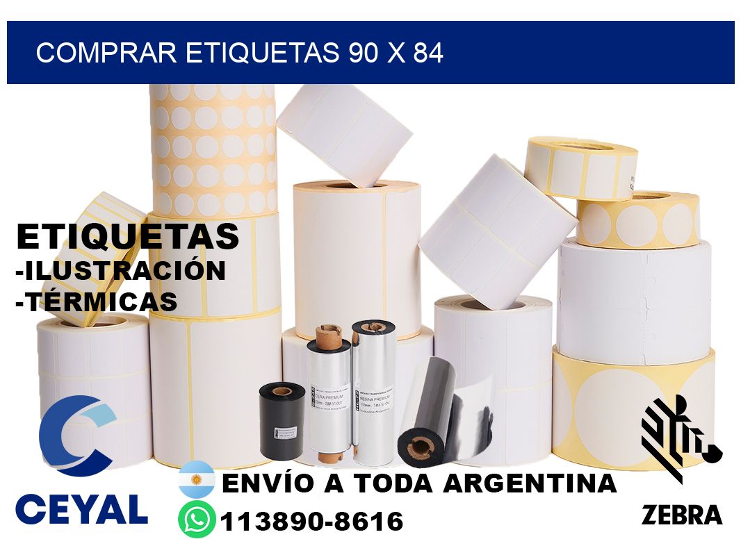 comprar etiquetas 90 x 84
