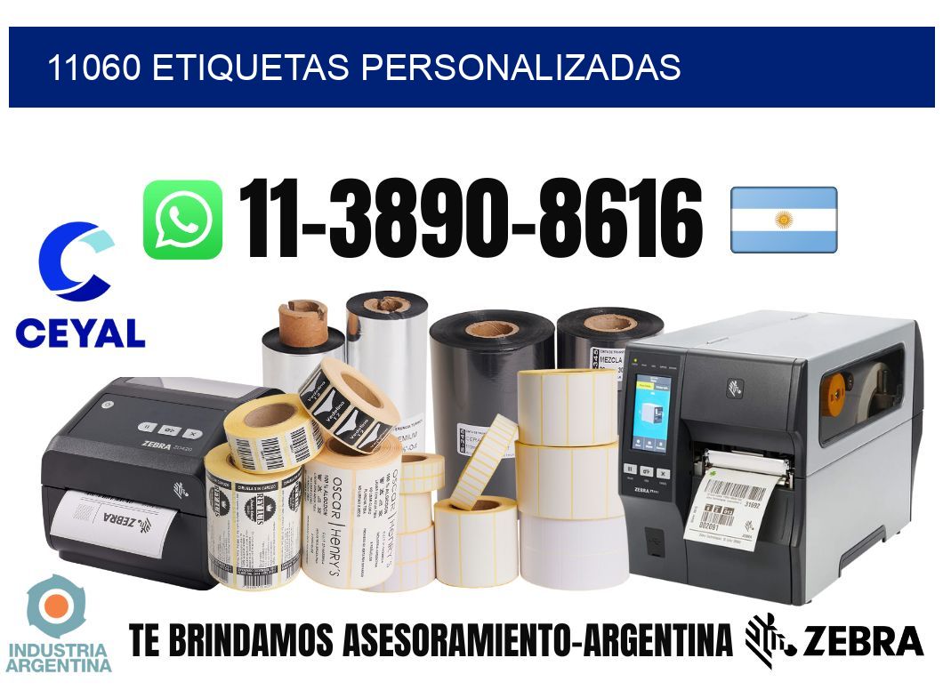 11060 etiquetas personalizadas