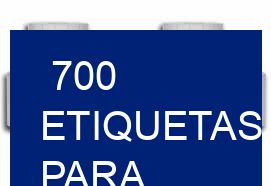 700 Etiquetas para alimentos saludables