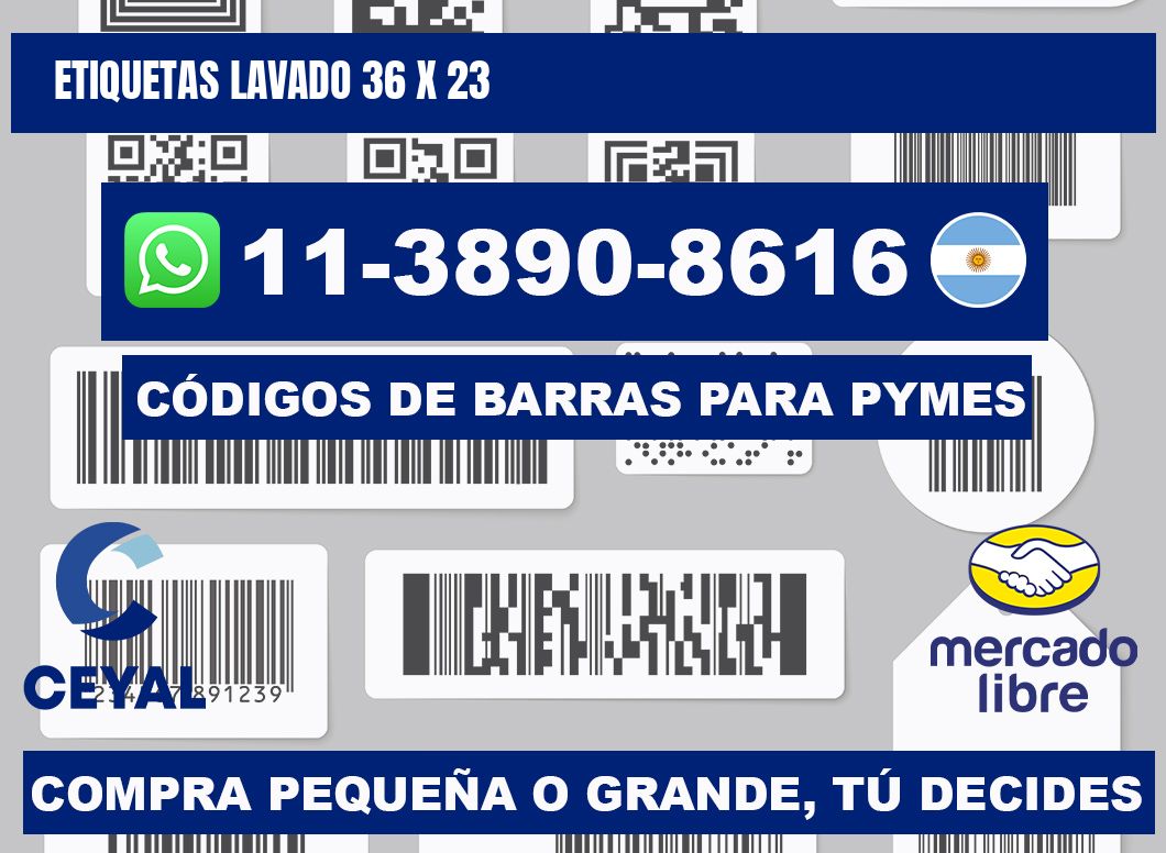 ETIQUETAS LAVADO 36 x 23
