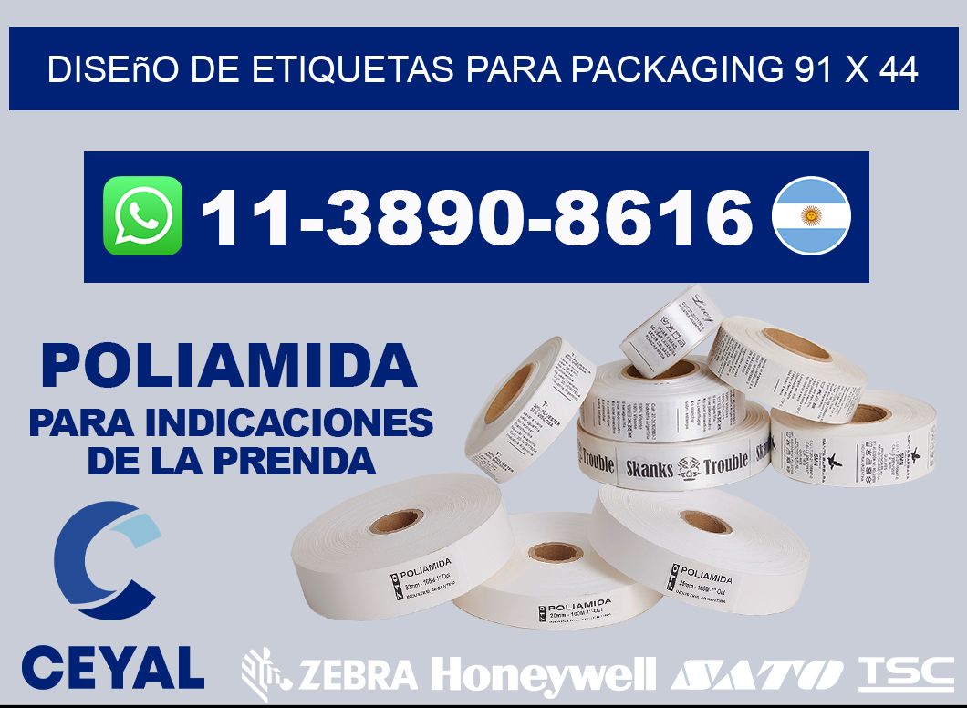 diseño de etiquetas para packaging 91 x 44