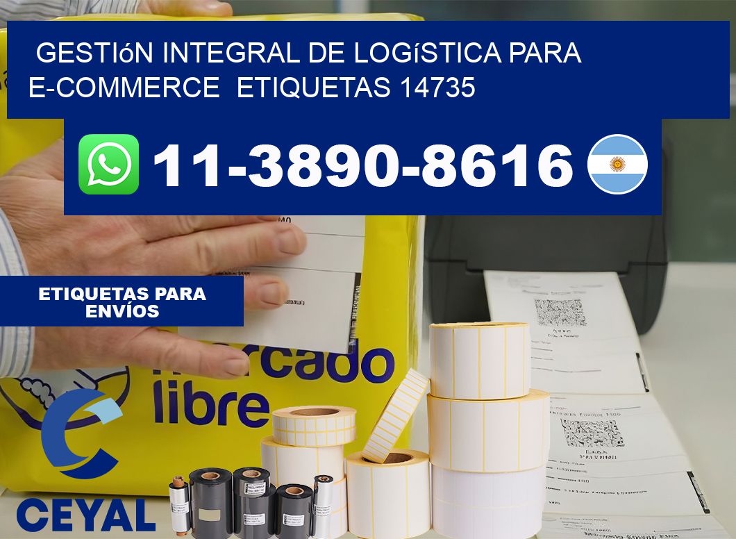 Gestión integral de logística para e-commerce  etiquetas 14735