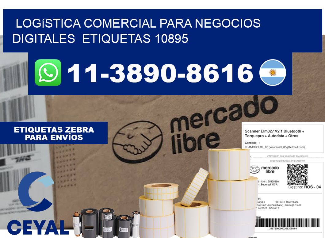 Logística comercial para negocios digitales  etiquetas 10895