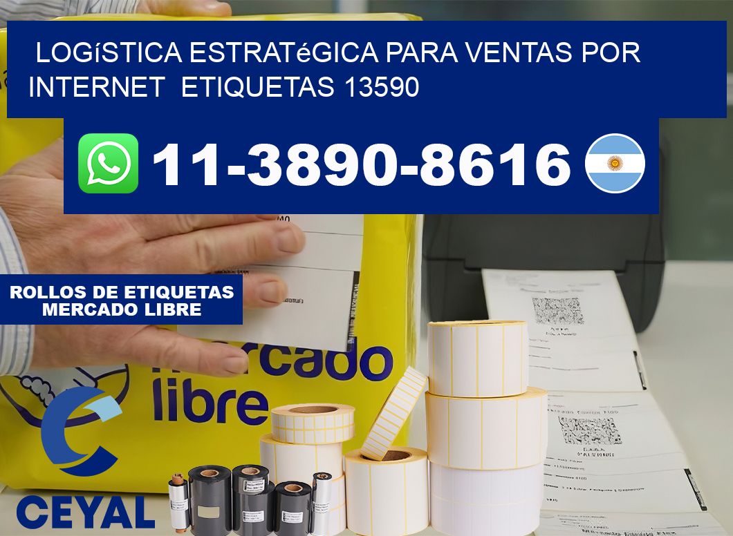 Logística estratégica para ventas por internet  etiquetas 13590