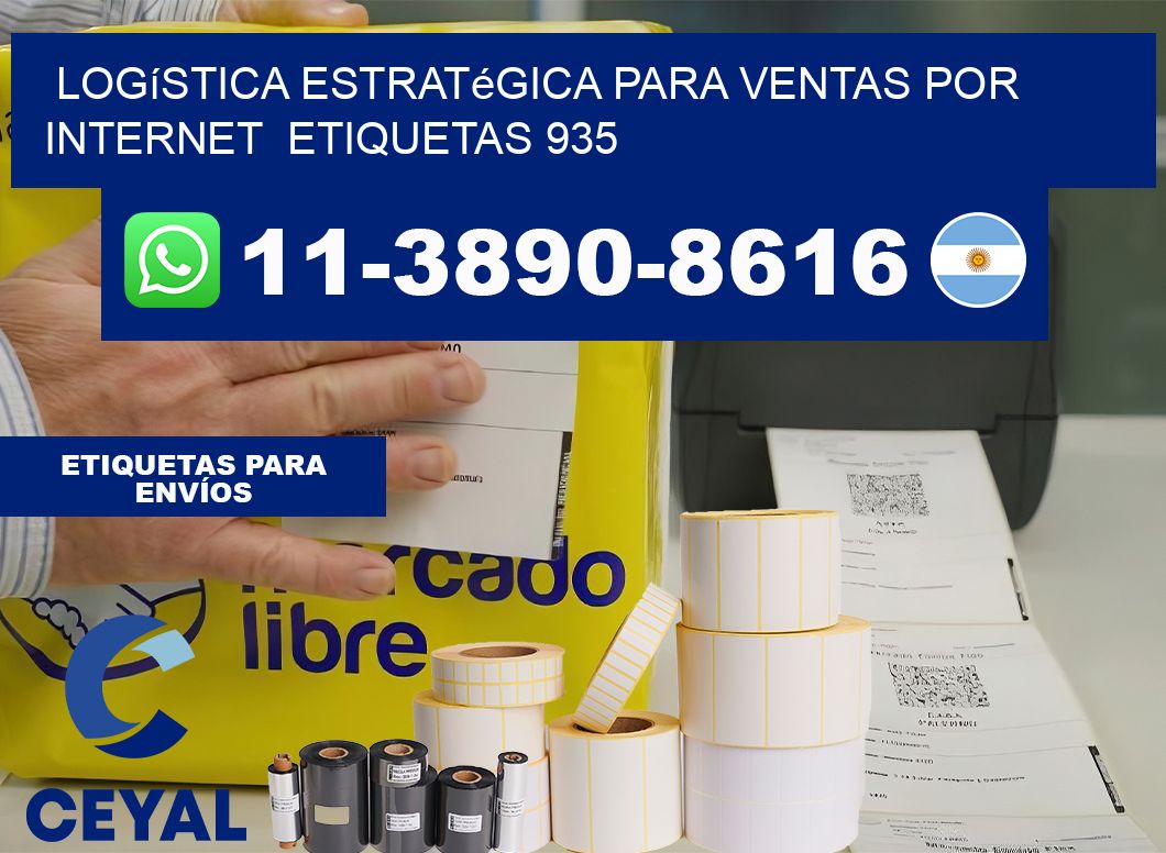 Logística estratégica para ventas por internet  etiquetas 935