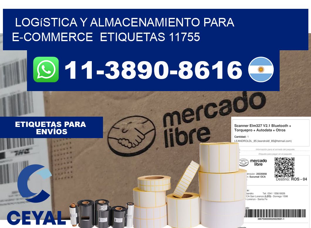 Logística y almacenamiento para e-commerce  etiquetas 11755