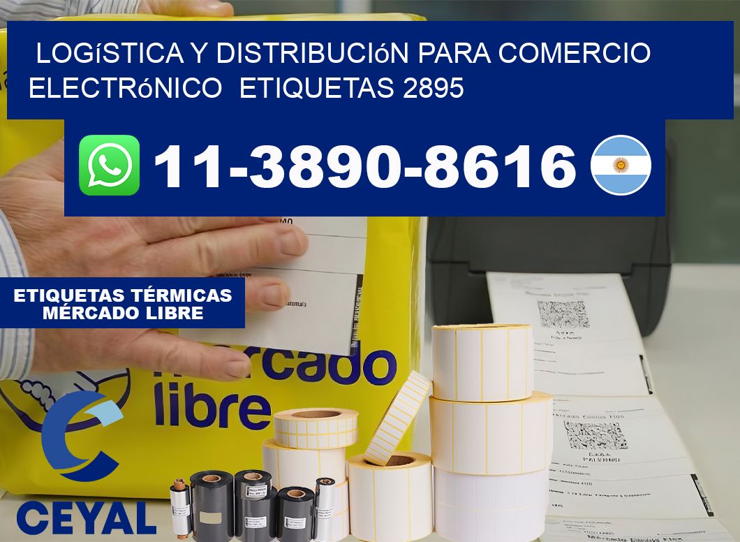 Logística y distribución para comercio electrónico  etiquetas 2895