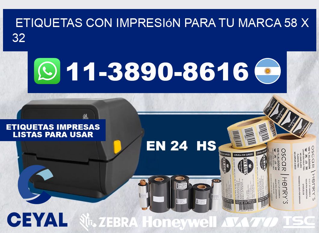 etiquetas con impresión para tu marca 58 x 32