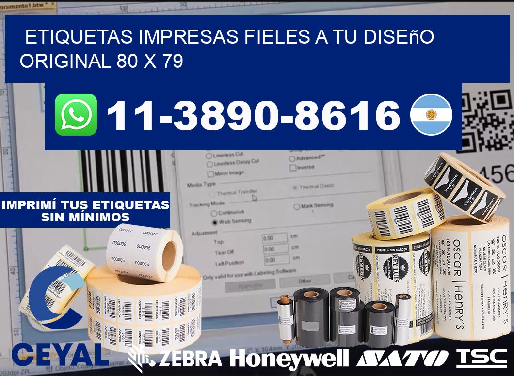 etiquetas impresas fieles a tu diseño original 80 x 79