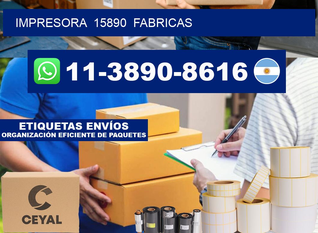impresora  15890  fabricas