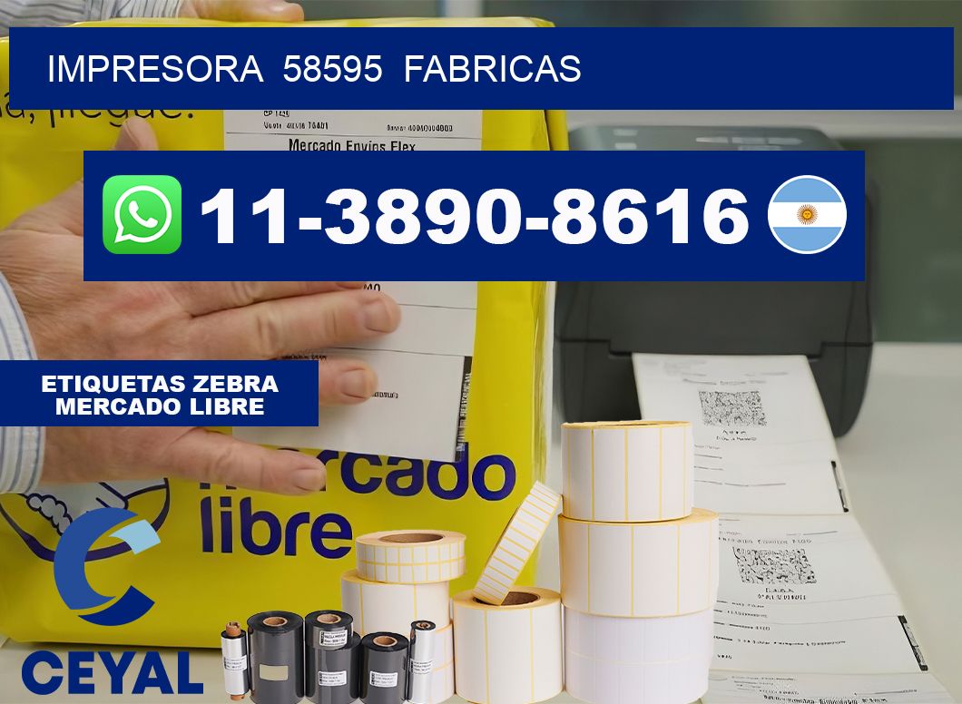impresora  58595  fabricas
