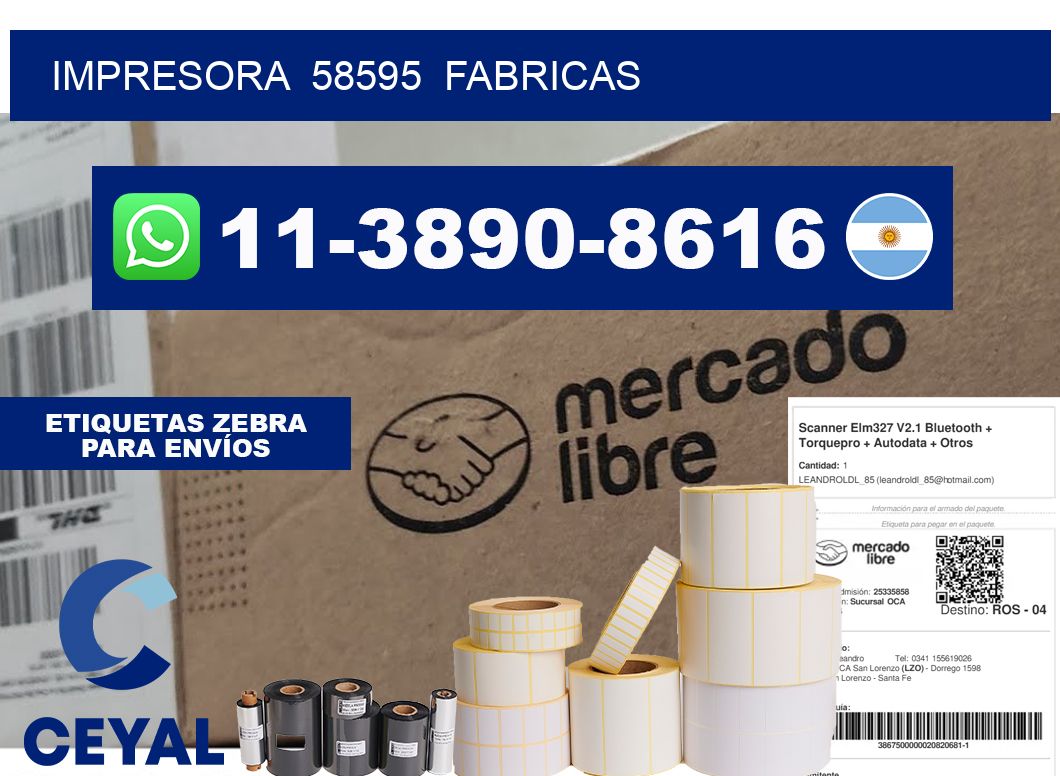 impresora  58595  fabricas