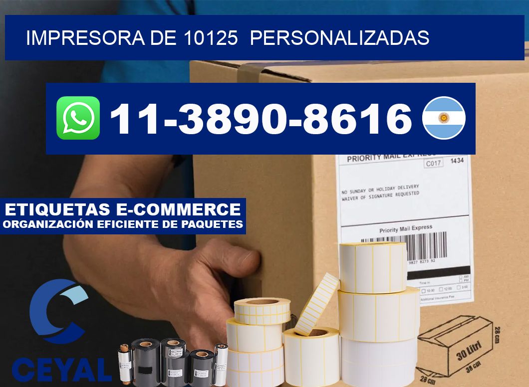 impresora de 10125  personalizadas