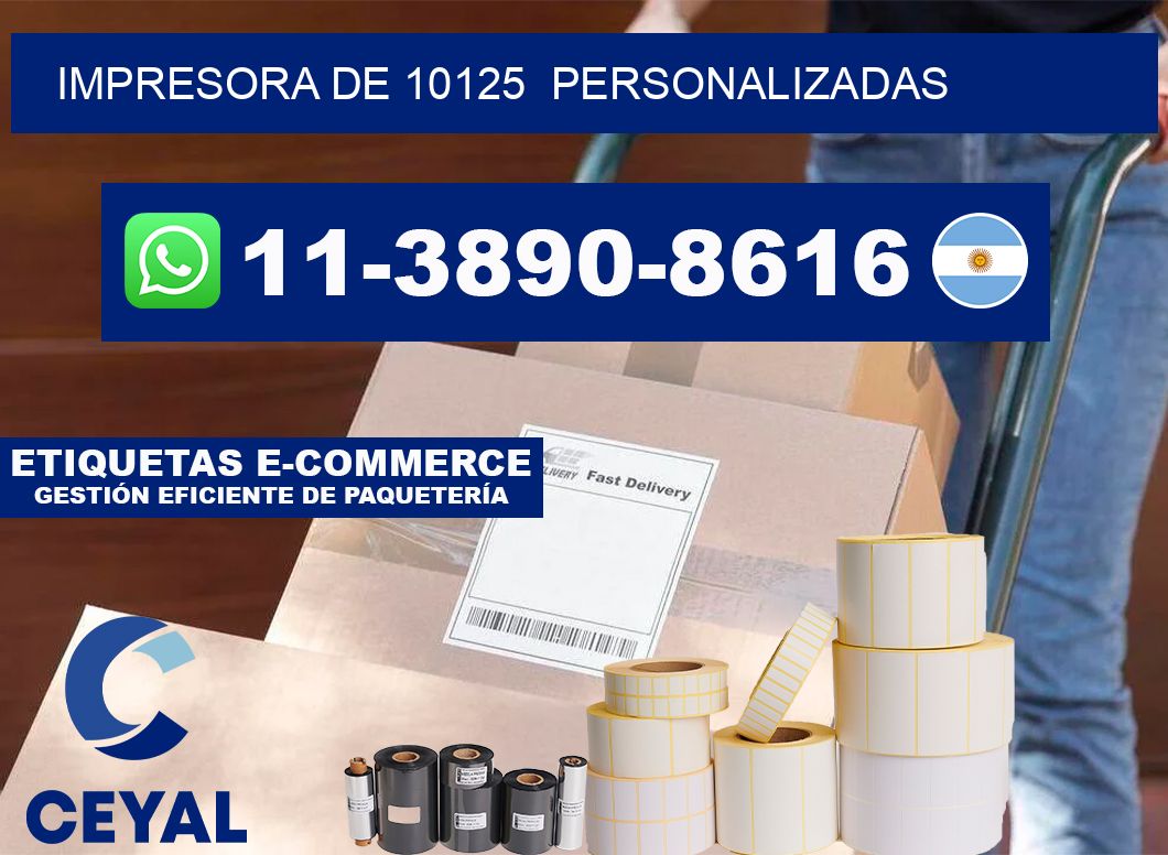 impresora de 10125  personalizadas