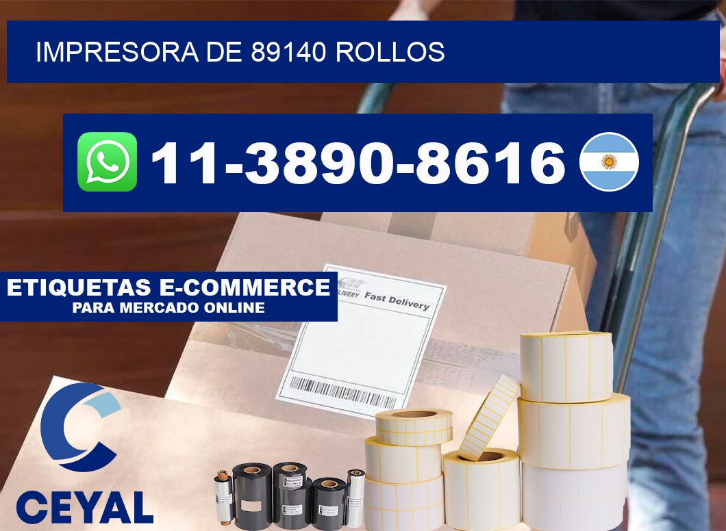 impresora de 89140 rollos