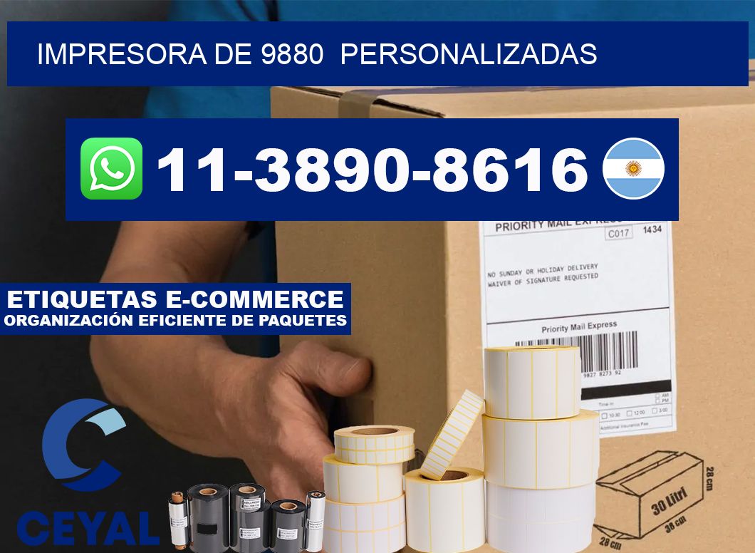 impresora de 9880  personalizadas