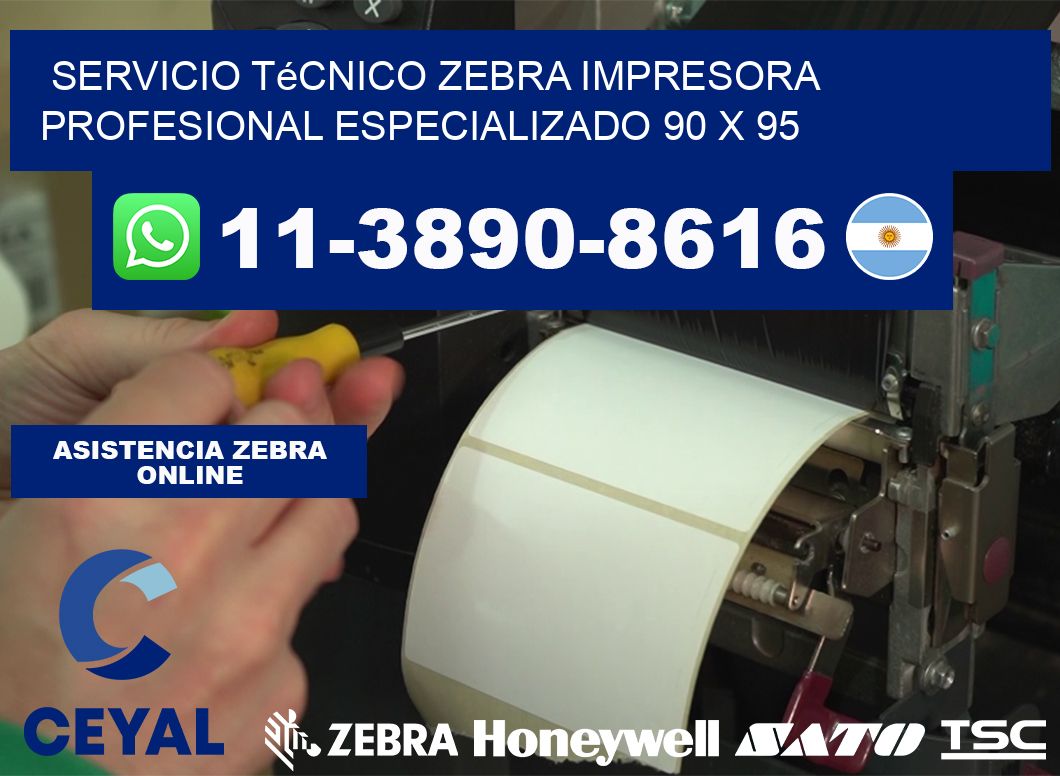 Servicio Técnico Zebra Impresora Profesional Especializado 90 x 95