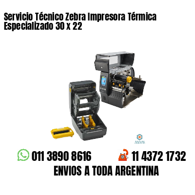 Servicio Técnico Zebra Impresora Térmica Especializado 30 x 22